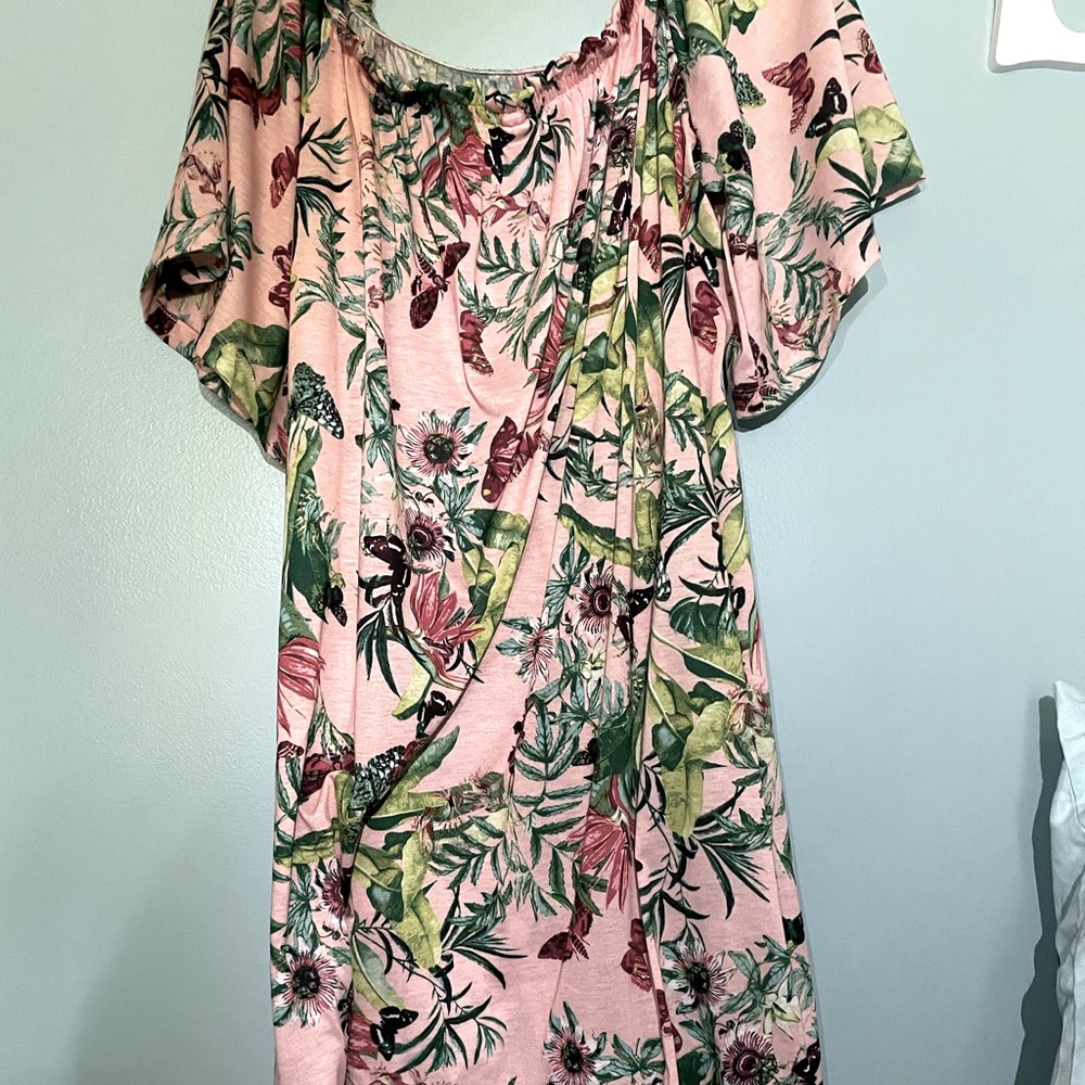 Off the shoulder dress